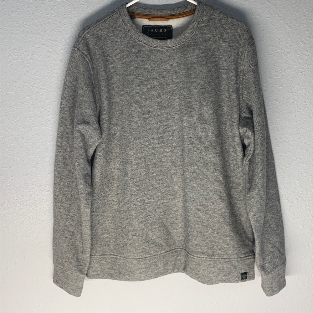 Jachs New York Premium Outdoor Grey Crewneck Sweatshirt